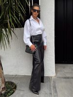 KAYLA CROCO PANTS - Image 4