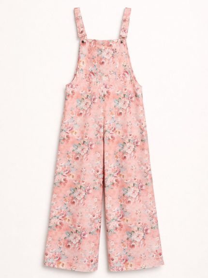 DOROTHEA FLORAL OVERALL – PINK