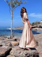 CELESTE SATIN DRESS (2 colors) - Image 5